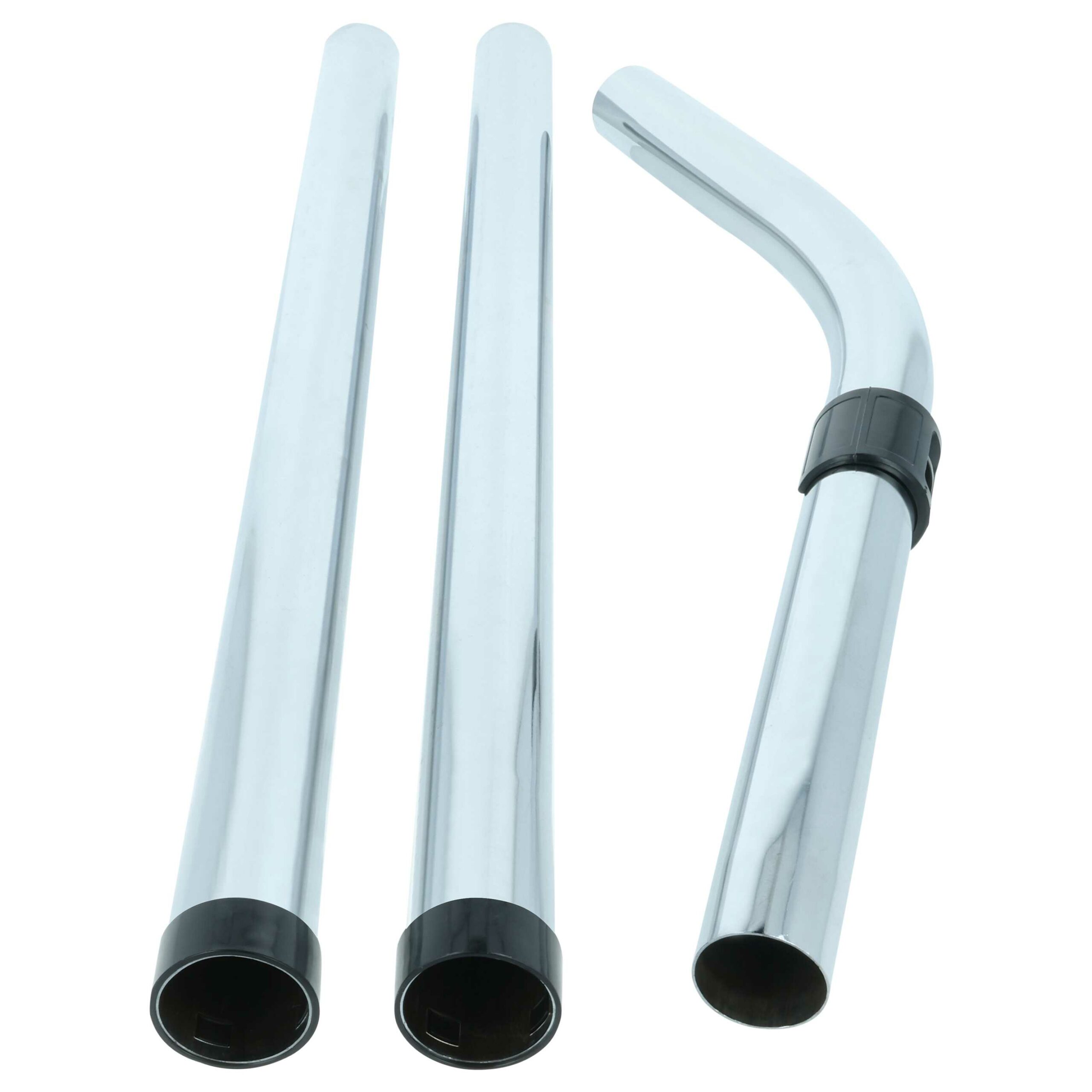 Tubo extensível para aspirador Rainbow Numatic - 50-150cm - vhbw - prata - Image 2