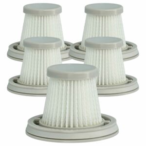 5x Filtro HEPA para Xiaomi Mi Mini BHR4562GL, BHR5156EU, SSXCQ01XY, XM210009 - vhbw