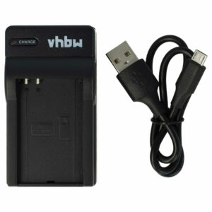 Carregador USB-C + Cabo USB-C vhbw para Câmaras Anycool, Vodafone, Hyundai, Simvalley e outras
