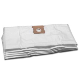 5x Sacos para Aspirador Einhell TC-VC 1812 S, TC-VC 1815 S - vhbw Microfleece