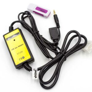 Cabo Adaptador AUX para Rádio Honda 2002-2011 - 150cm com USB