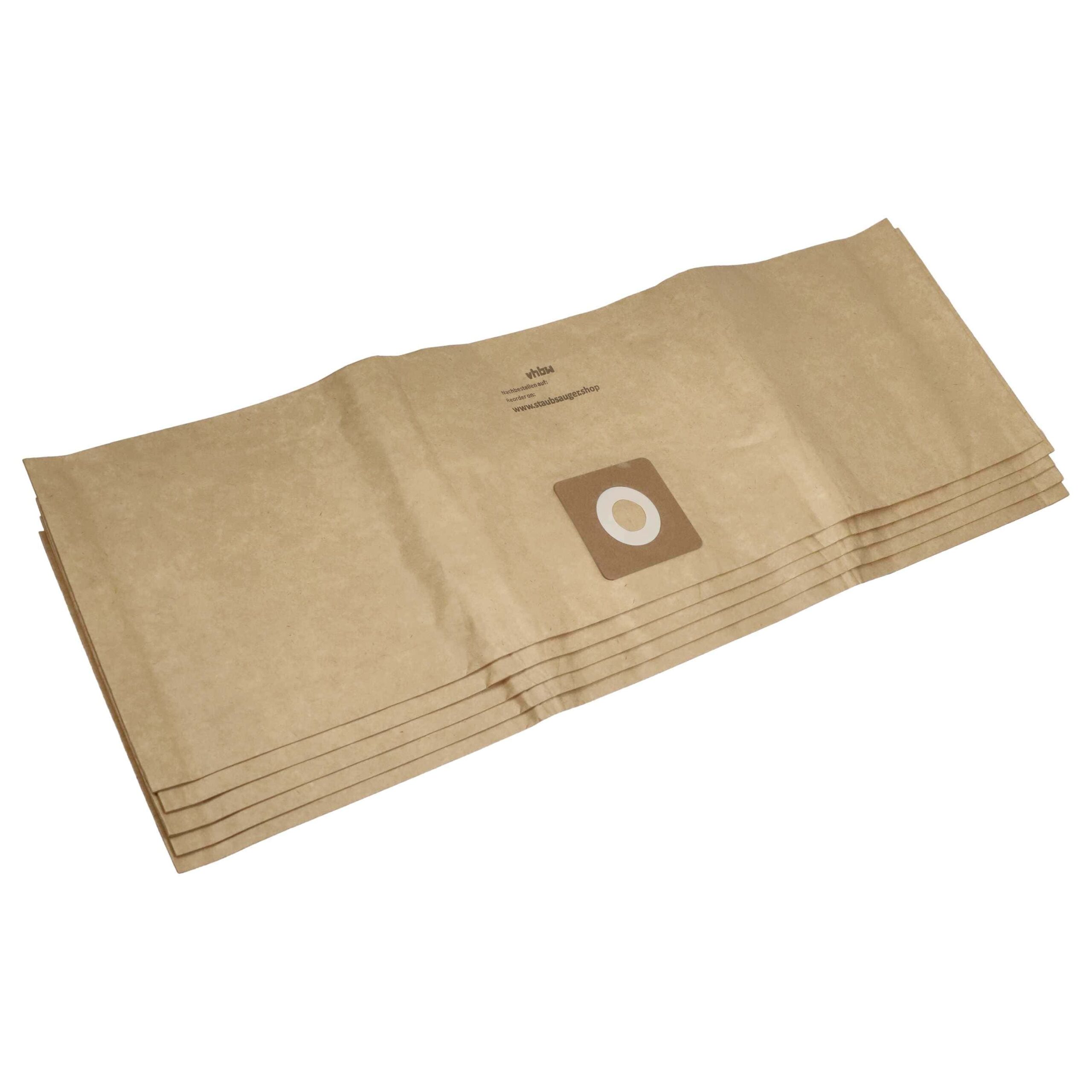 5x Sacos para Aspirador Bosch compatíveis com 2609256F33 - papel
