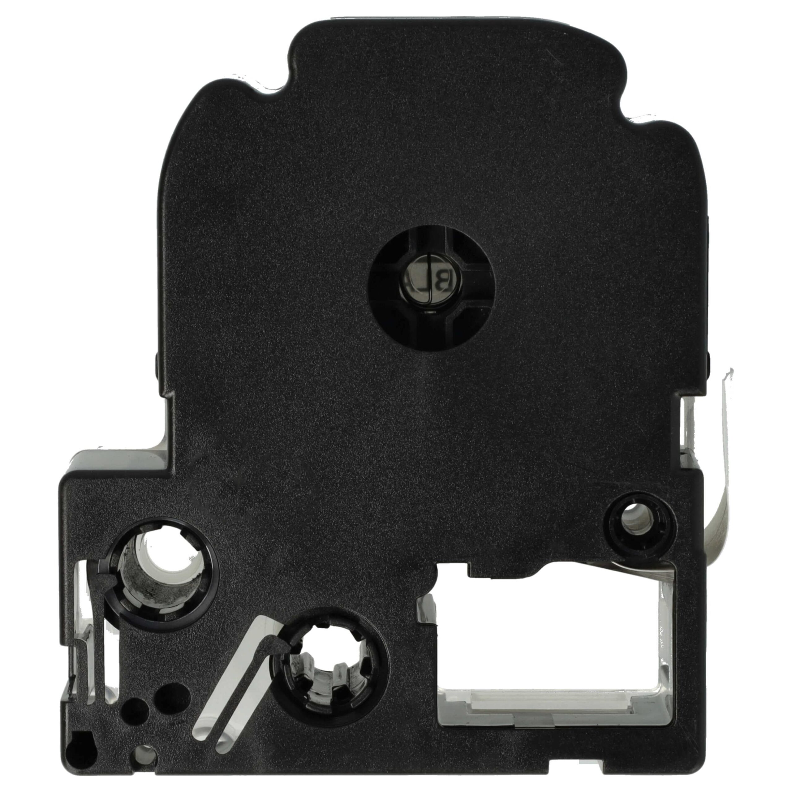 Pack 5x Fita Etiquetadora vhbw para Epson LC-6WBN - 24 mm Preto sobre Branco - Image 2