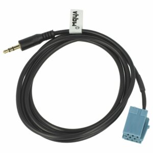 Cabo Adaptador AUX para Rádios de Carro Philips - 120cm vhbw