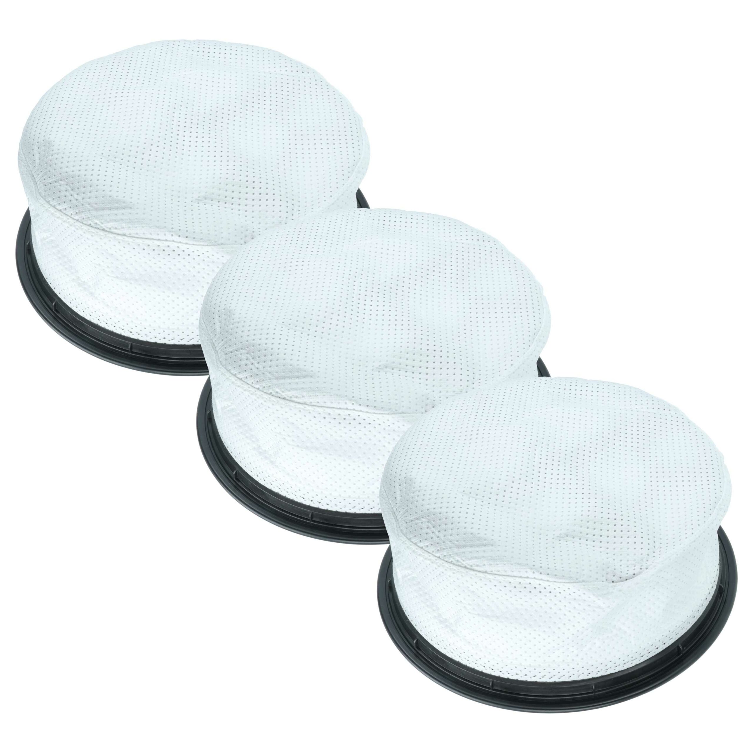 3x Filtro Motor de Substituição vhbw para Aspirador Numatic 909560, 909559, 6.45.06.04.0 - 29.5 x 29.5 cm