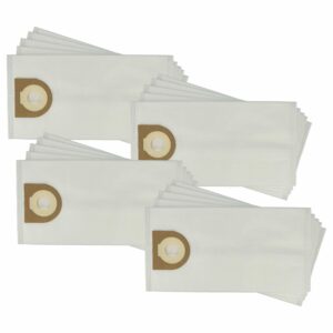 Pack 20x Sacos de Aspirador vhbw para Cleancraft 7010251 - Microfleece