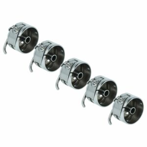 5x Cápsulas de Bobina vhbw compatíveis com Juki B1837-012-OAO para máquinas de costura industrial