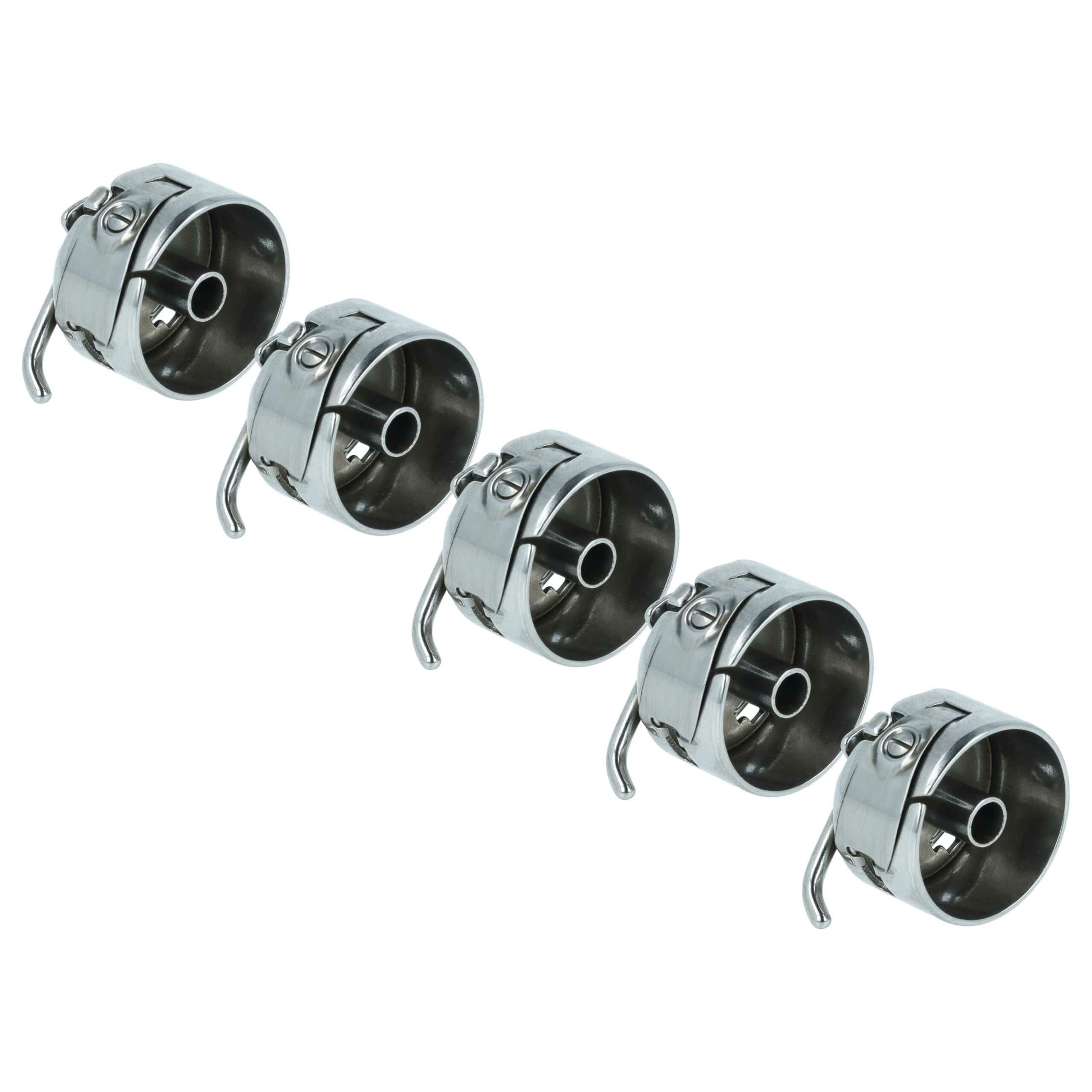 5x Cápsulas de Bobina vhbw compatíveis com Juki B1837-012-OAO para máquinas de costura industrial