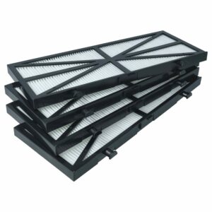 4x Filtros de Substituição para Aspirador Dolphin 9991425-ASSY - Filtro Fino 27.8 x 12.3 x 5.8 cm