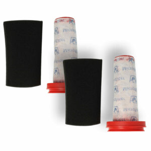 2x Filtro motor vhbw substitui Bosch Siemens 12026520 para aspirador Bosch, 7 x 13 cm