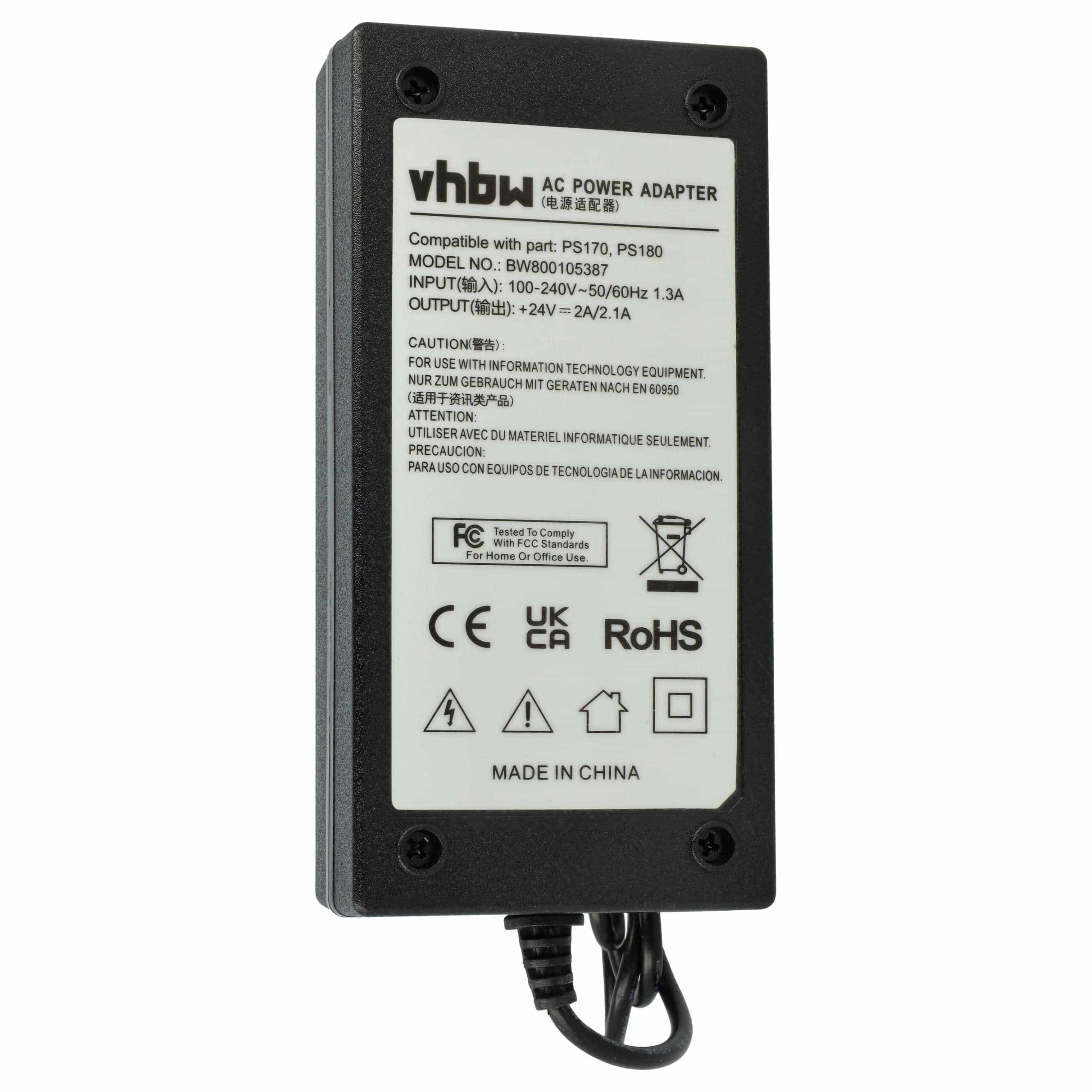Adaptador de Alimentação vhbw para Impressoras Epson PS180, DA-36E24, PS170 e compatíveis - Image 3