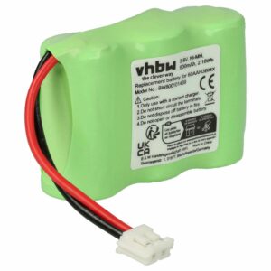 Bateria vhbw compatível com Telecom Italia, Philips, Alcatel, Ascom, Audioline, Siemens - 600 mAh 3.6 V NiMH