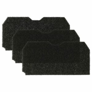 3x Filtro de Espuma para Secadora Blomberg 2952380100 vhbw