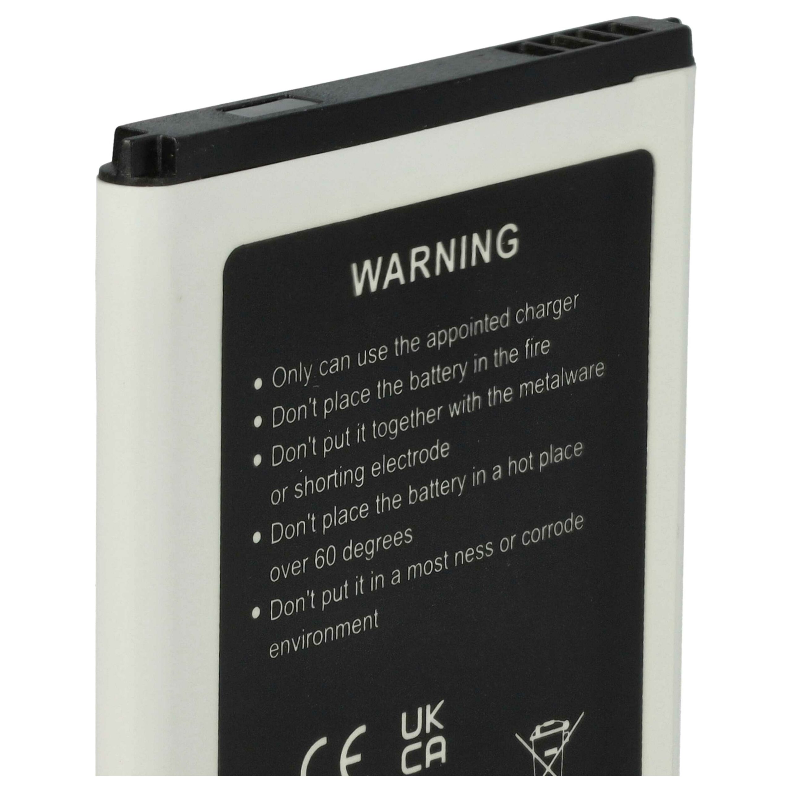 Bateria para Telemóvel Alcatel BY80, CAB32E0002C1, CAB32E0000C1, CAB32E0000C2 - 1700 mAh 3.7 V Li-Ion vhbw - Image 2