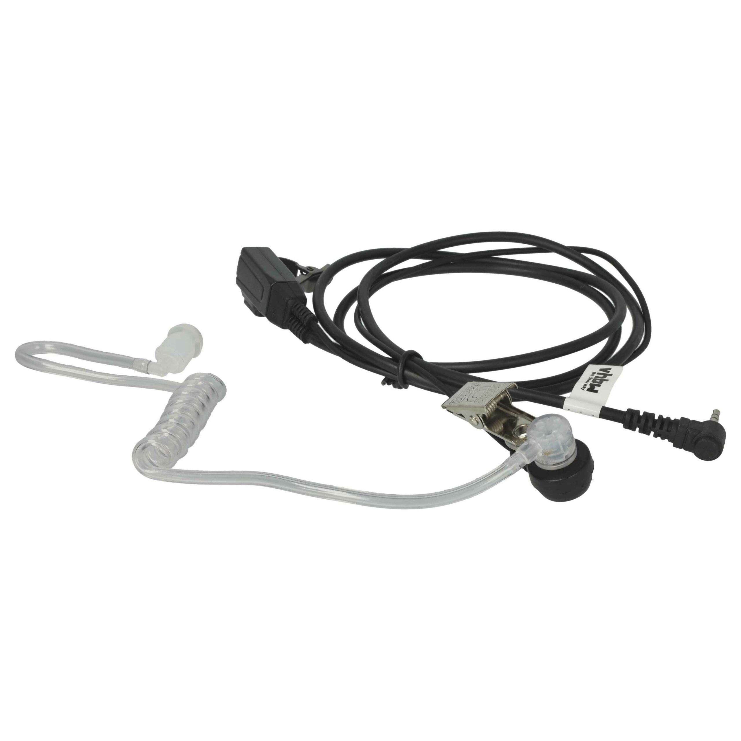 Auricular de Segurança para Motorola T280 com Botão de Chamada, Clip de Montagem e Cabo Phono - vhbw - Image 4