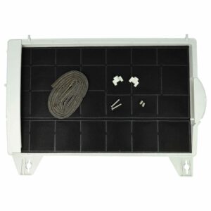 Filtro de Carvão Ativado Substituição Balay LZ3BYN6, 3AB365T para Exaustor Bosch - 45 x 32 x 4 cm