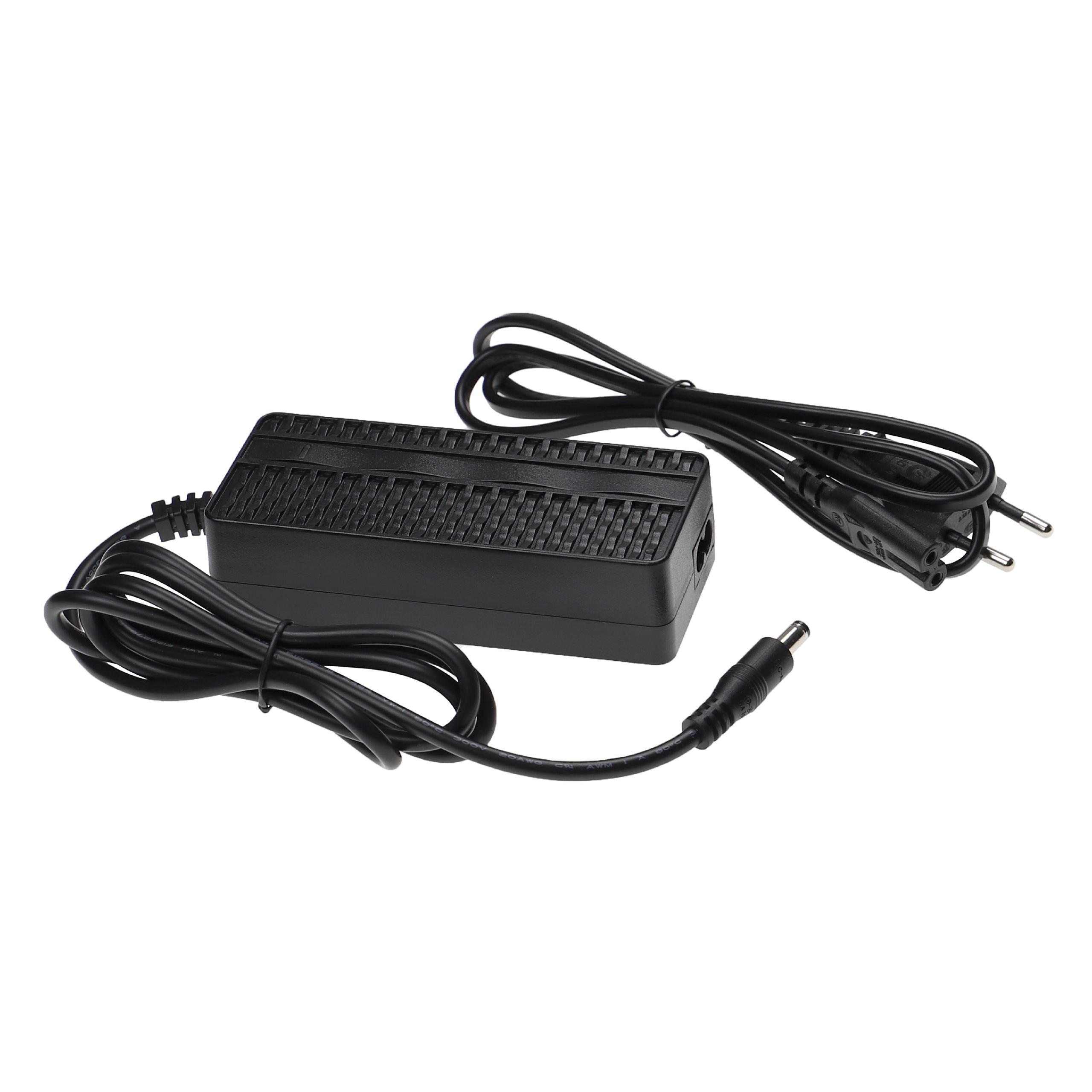 Carregador para Bateria de E-Bike 24 V - Ficha Redonda, 2.35 A vhbw