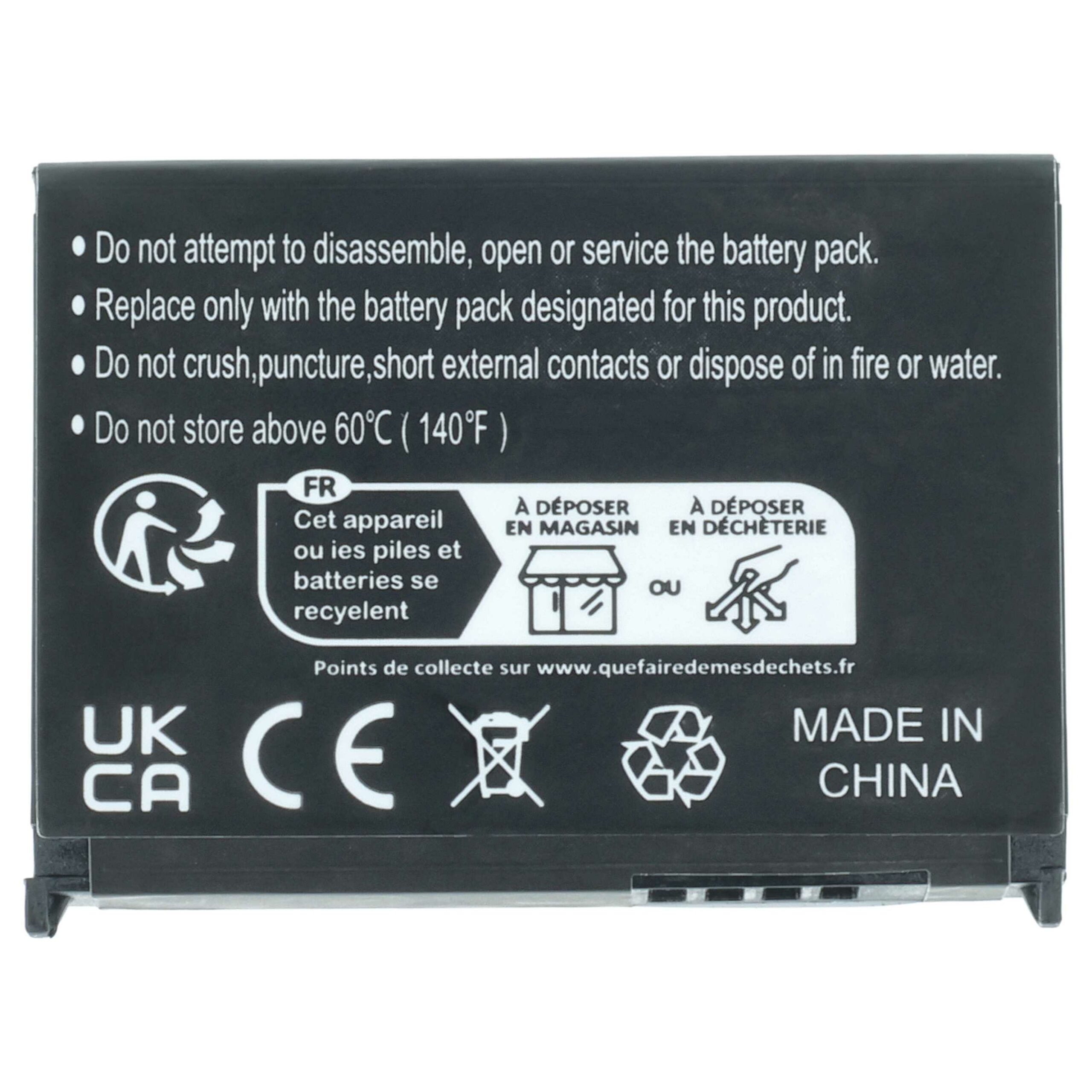 Bateria para GPS Garmin compatível com 010-11143-00, 361-00038-01 - 1880mAh, 3.7V - Image 4