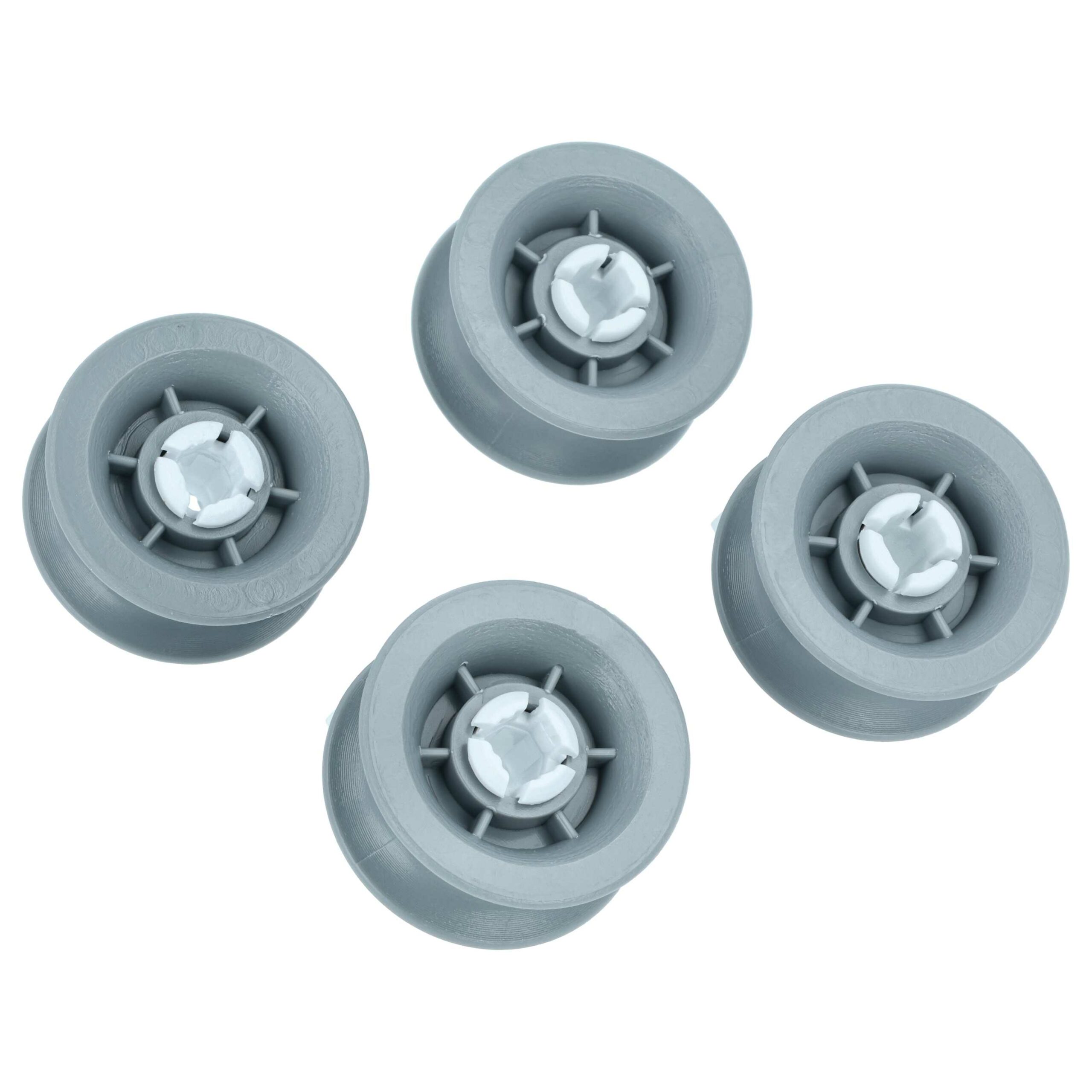 4x Rolos para Cesto Inferior de Máquina de Lavar Loiça vhbw - Substitui Bauknecht 481252018085 - Ø 31 mm - Image 3