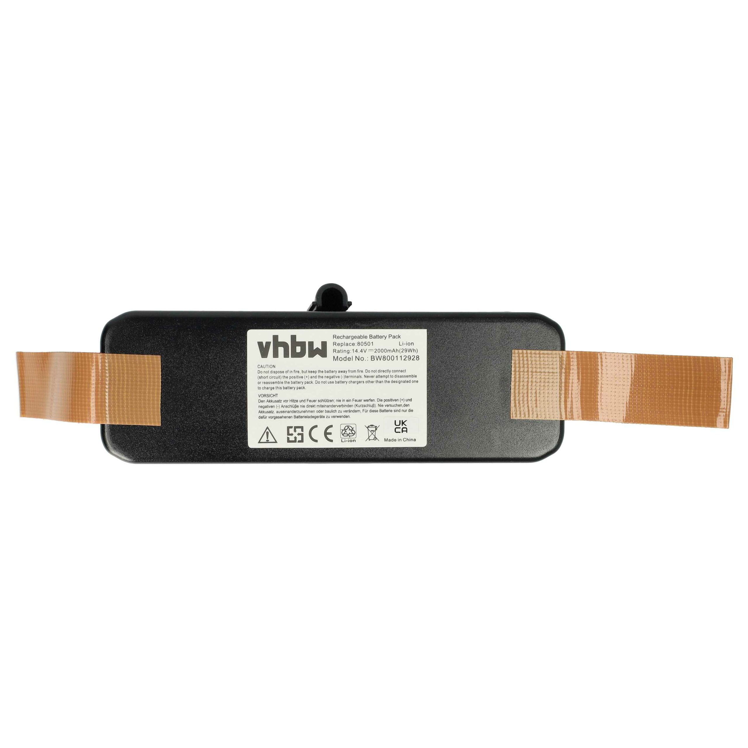 Bateria vhbw 14,4V 2000mAh Li-Ion para iRobot Roomba 500 e compatíveis - Image 3