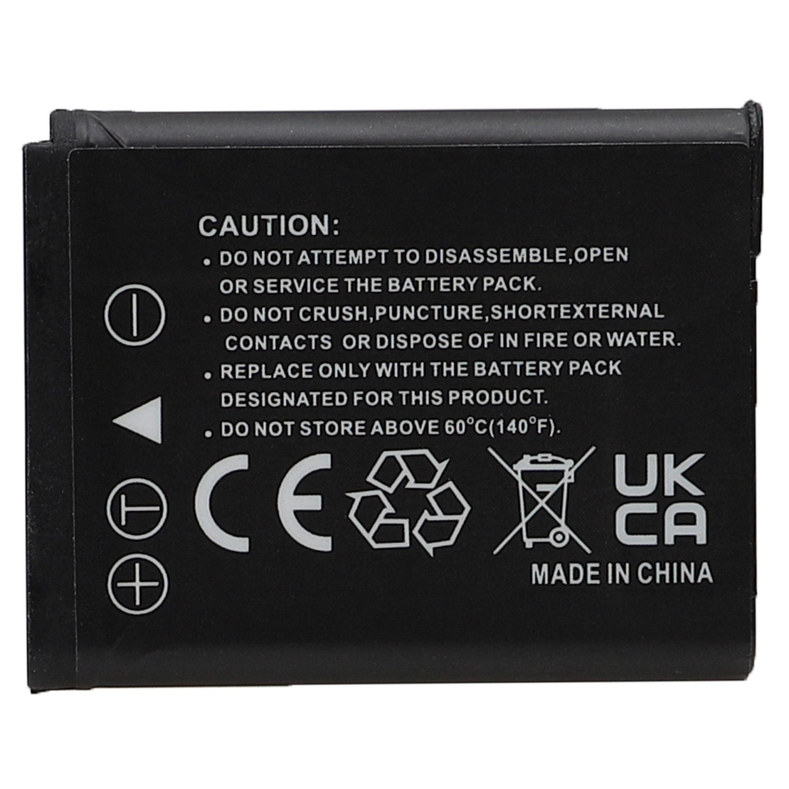 2x Bateria EXTENSILO EN-EL19 para Nikon - 700mAh, 3.7V, Li-Ion