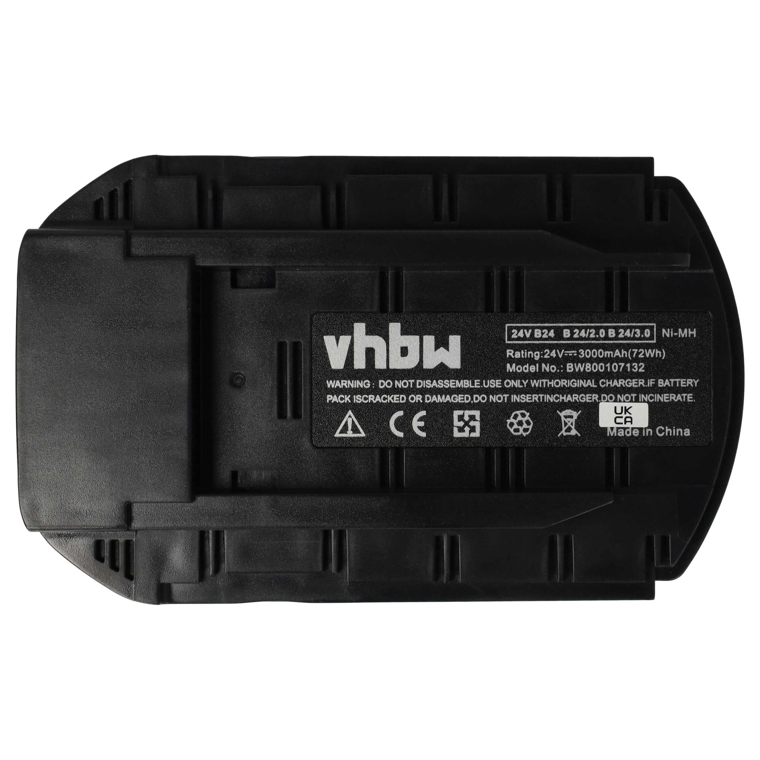Bateria vhbw para Hilti B 24/2.0, B 24/3.0 - 3000 mAh, 24 V, NiMH - Image 3