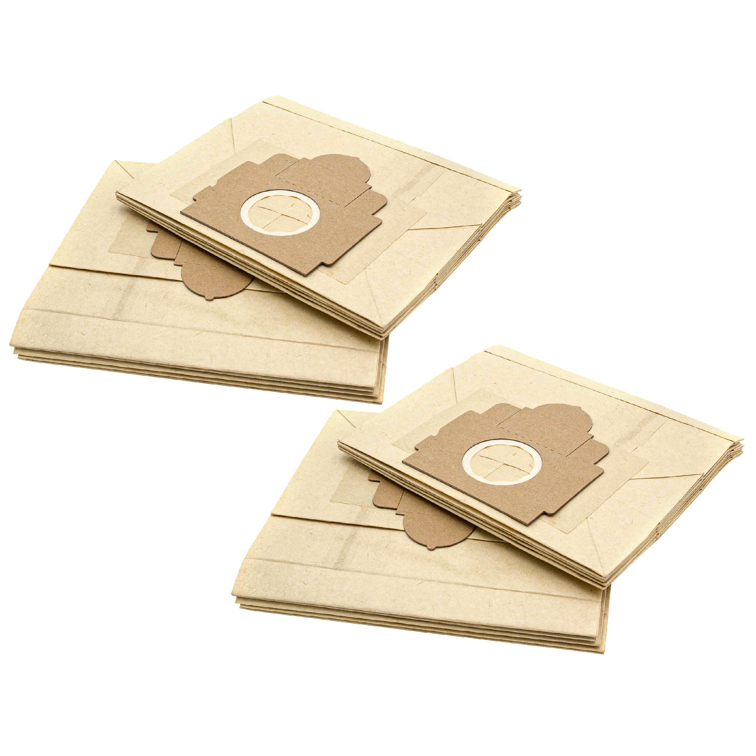 20x Sacos para Aspirador Moulinex - Substituem Baur 340 927 / 340043 - Papel