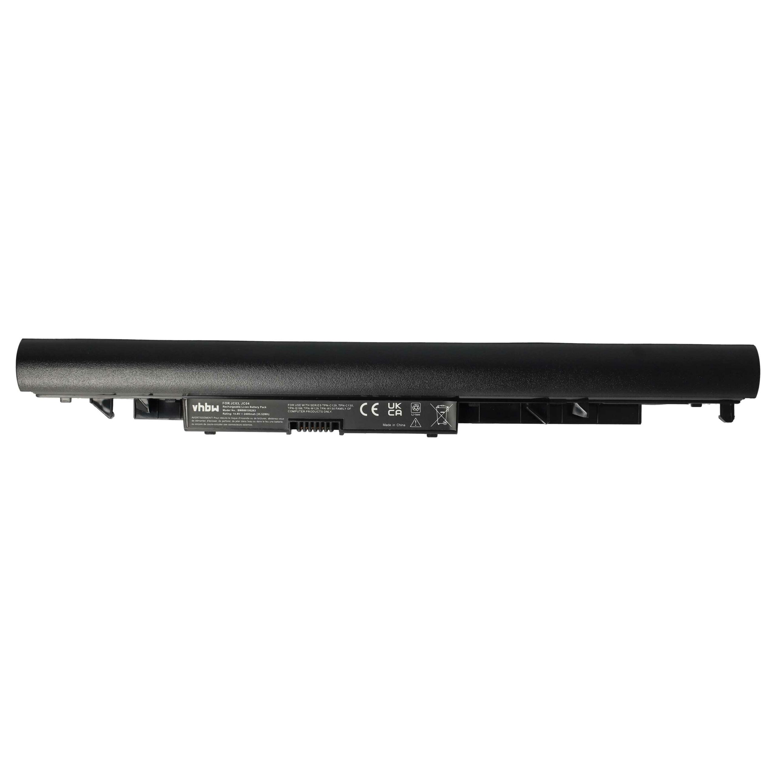 Bateria para Notebook HP 919681-421, 919681-831, 2LP34AA, 919681-221 - 2400 mAh 14.8 V Li-Ion vhbw - Image 3