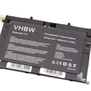 Bateria para Tablet LG compatível com EAC62159101, BL-T10 - 4600 mAh 3.8 V Li-polímero