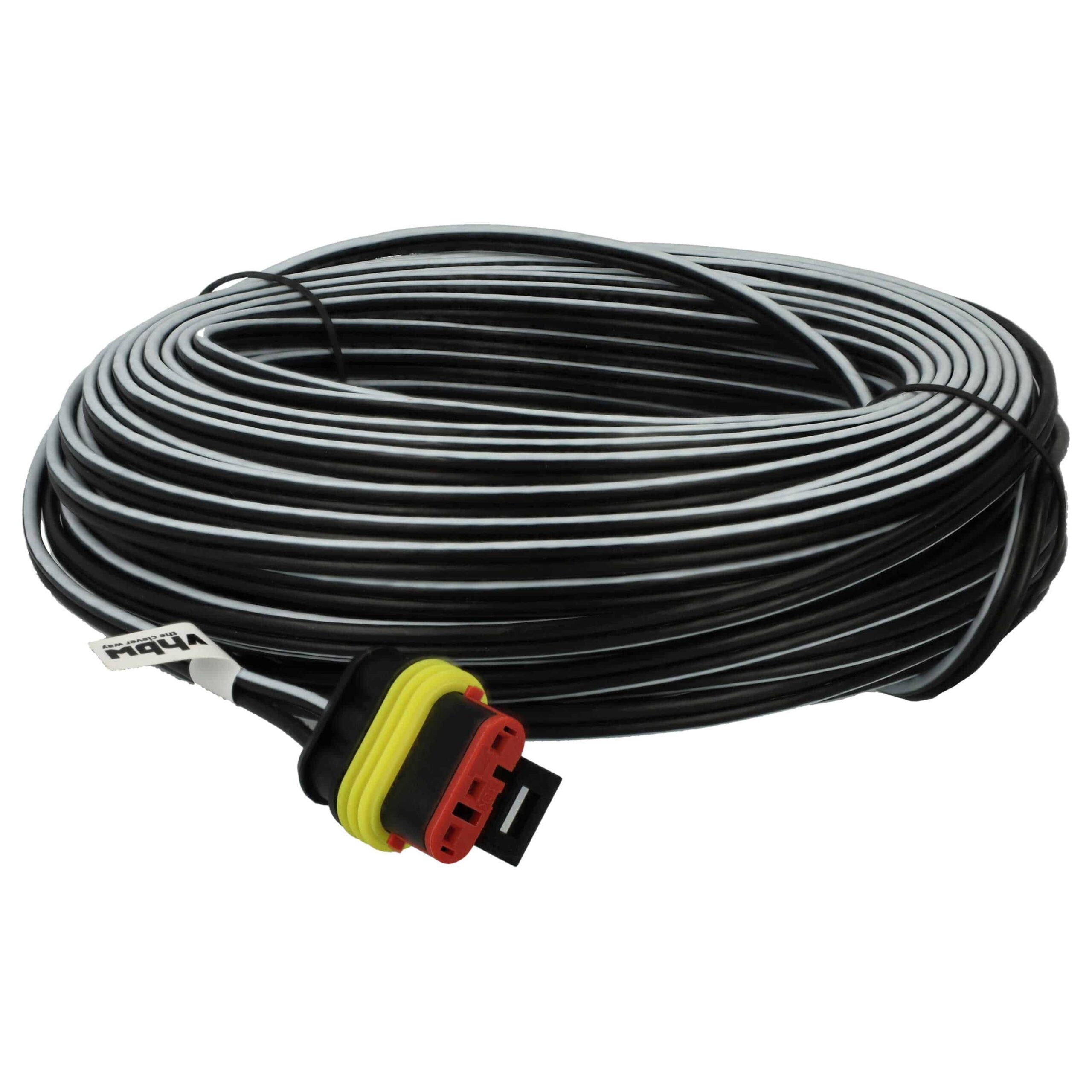 Conjunto Carregador vhbw para Cortador de Relva Robótico Gardena R40Li, Husqvarna Automower, Cabo 30m - Image 4