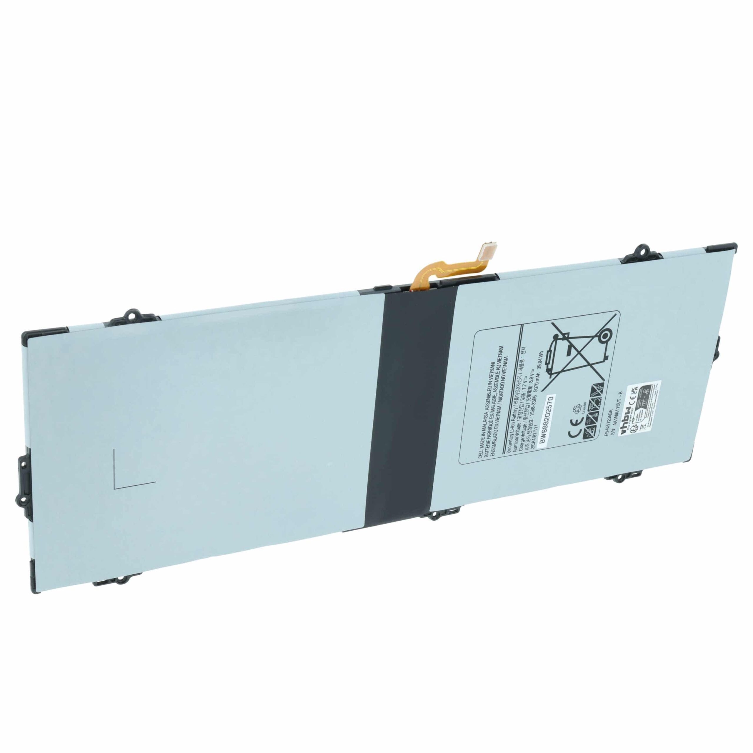 Bateria vhbw para Samsung Tablet - Compatível AA-PBMN2H0, EB-BW720ABA - 5000 mAh 7.7V Li-polymer