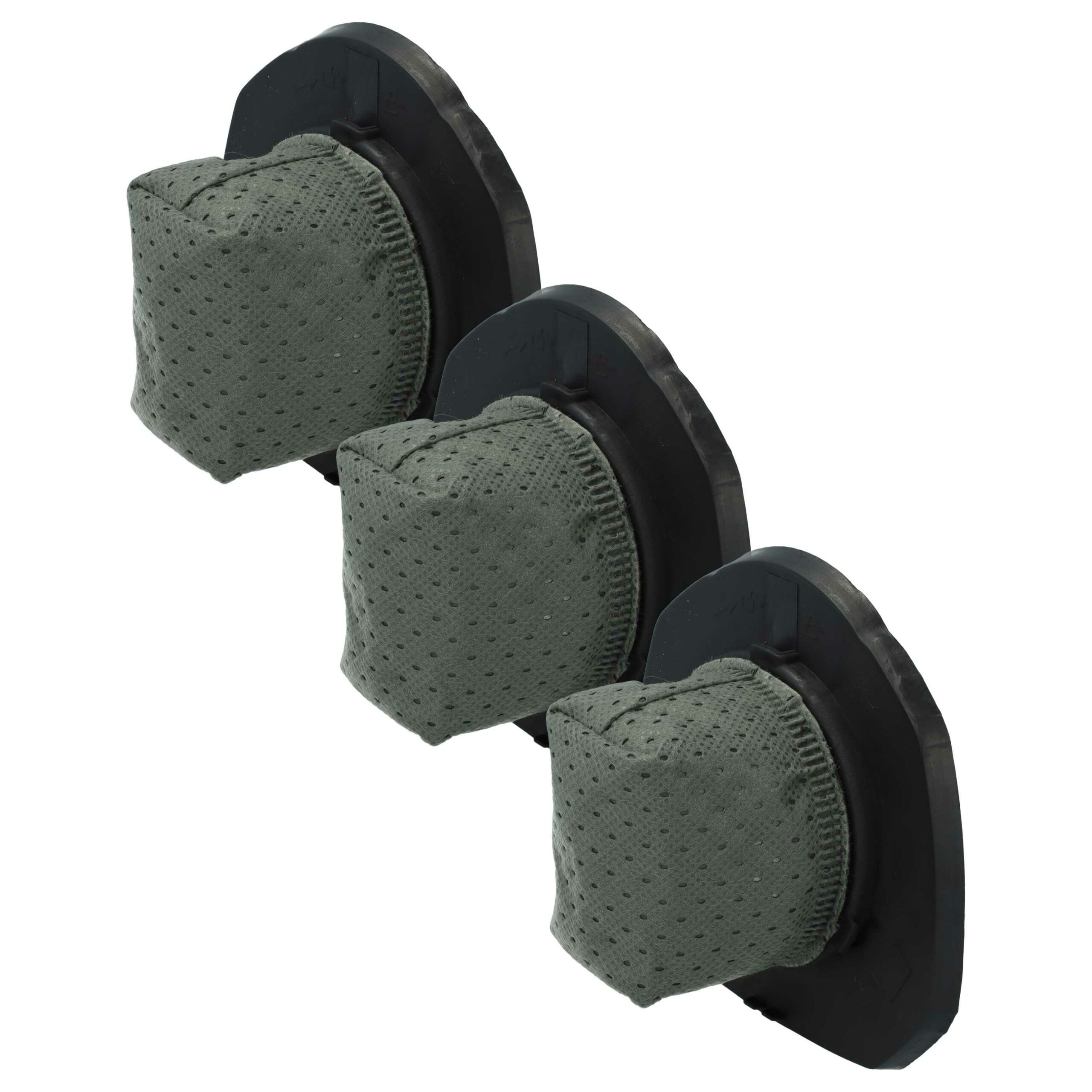 3x Filtros de Substituição vhbw para Rowenta ZR005203 Aspirador de Pó
