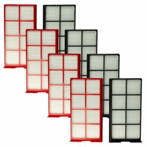 Conjunto de 8 Filtros vhbw para Ventiladores Zehnder e Wernig EFS G 90-200 GF