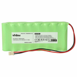 Bateria vhbw para Sistema de Alarme Visonic 0-9912-G - 9.6V 2200 mAh NiMH