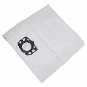 Pack 5x Sacos para Aspirador Kärcher 4039784550339, 6.904-413.0 - Microfleece vhbw