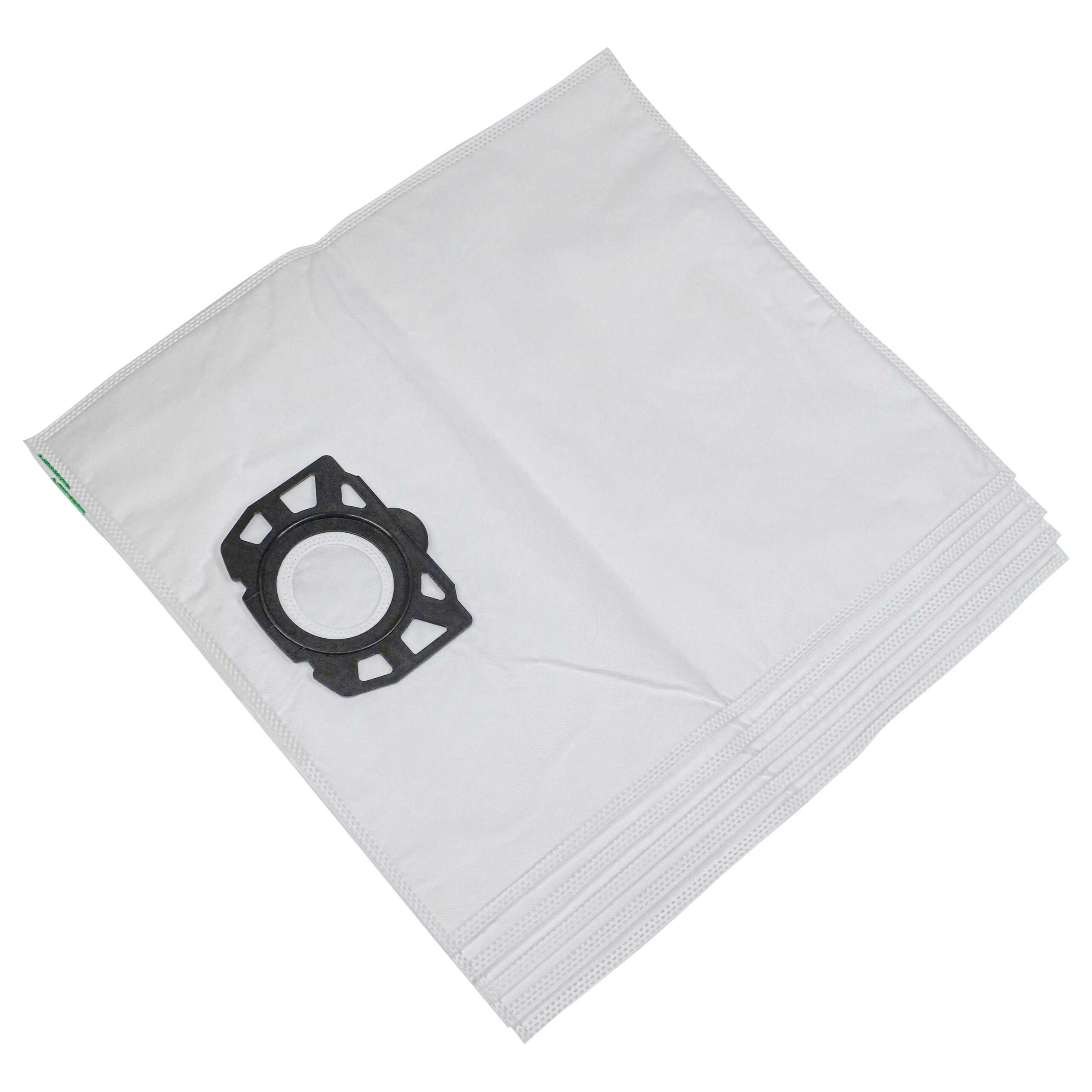 Pack 5x Sacos para Aspirador Kärcher 4039784550339, 6.904-413.0 - Microfleece vhbw