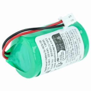 Bateria de Substituição para Sistemas de Alarme Visonic 0-9912-J, GP250BVH6AMX - 230 mAh 7.2 V NiMH