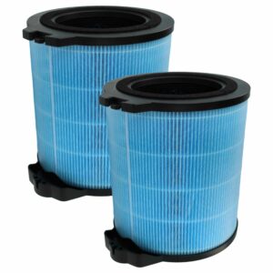 2x Filtro HEPA com Carvão Ativado para Humidificador Hoover Air U97, 35602347 - vhbw