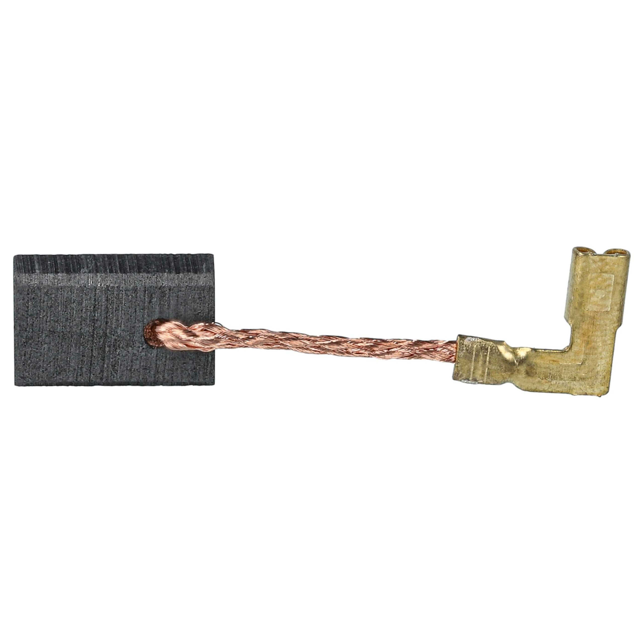2x Escovas de Carvão para Ferramentas Elétricas - 13 x 8 x 5 mm - vhbw - Image 4