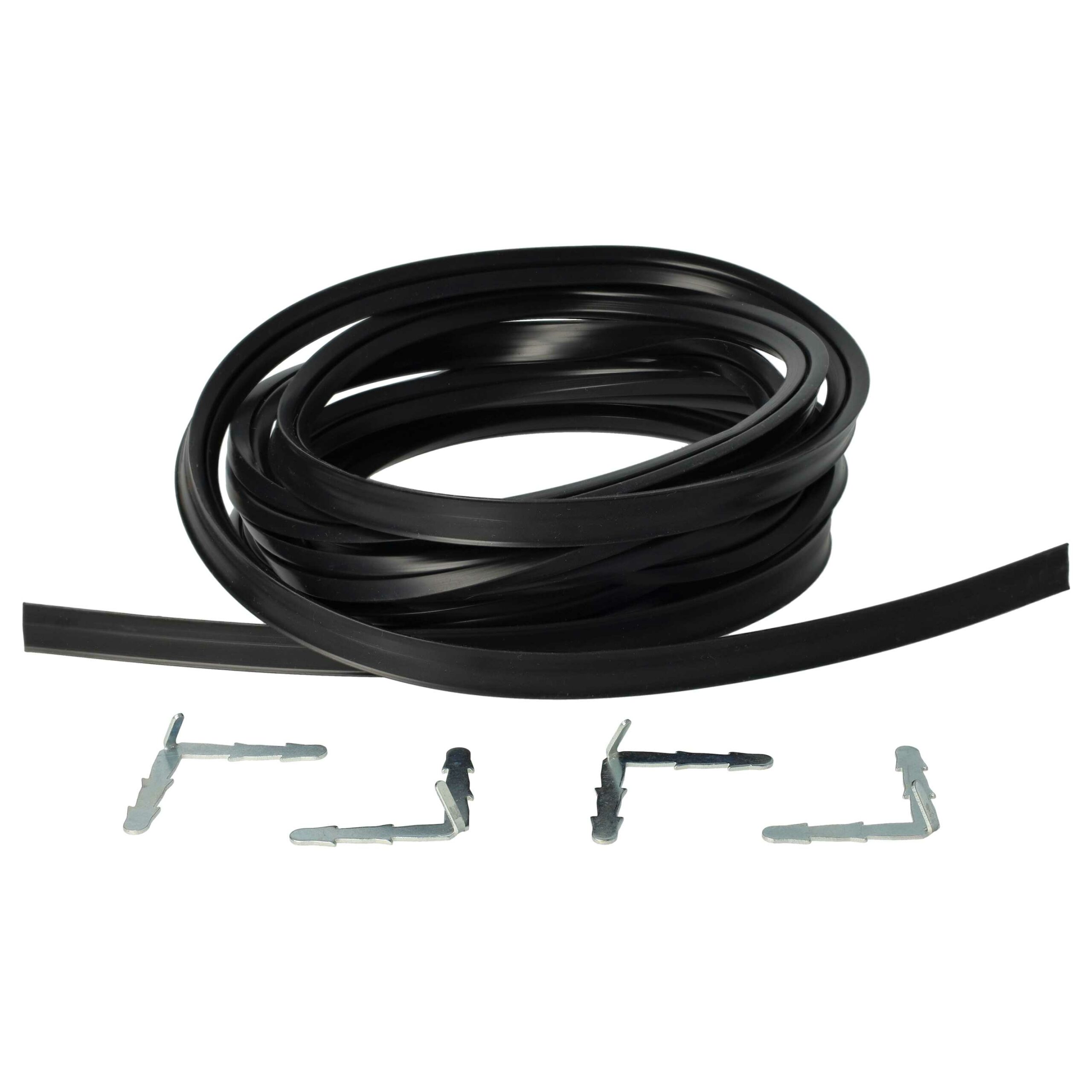 Vedante Universal para Porta de Forno com Ganchos de Canto Angulados vhbw - 3 m Preto - Image 4