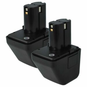 2x Bateria para Pistola de Rebites Gesipa CPT12/2 EHD - 2500 mAh, 12 V, NiMH vhbw