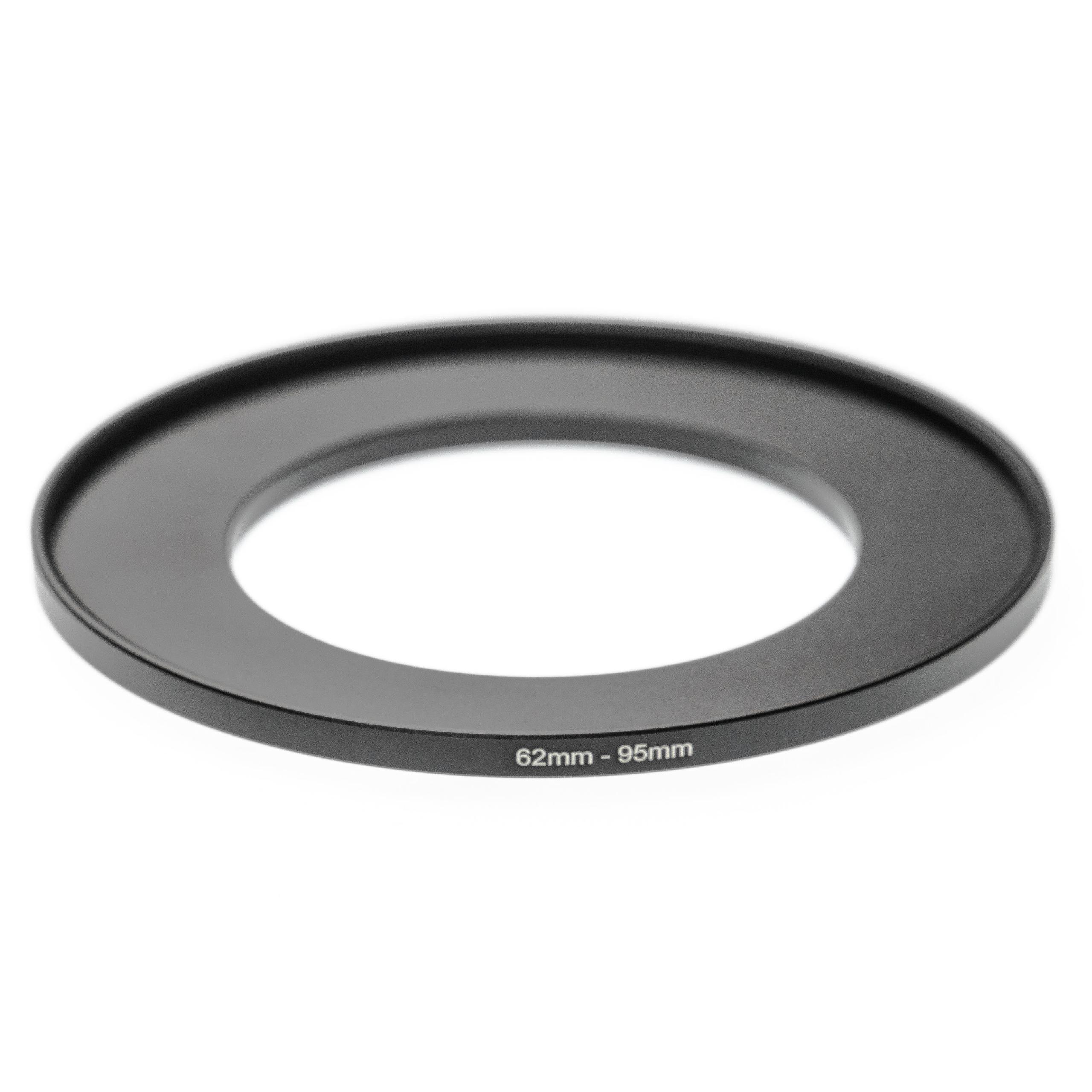 Adaptador de Aumento 62 mm para 95 mm para Objetivas de Câmara Fotográfica