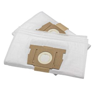 10x Sacos para Aspirador Menalux 2112 para Moulinex - microfleece vhbw