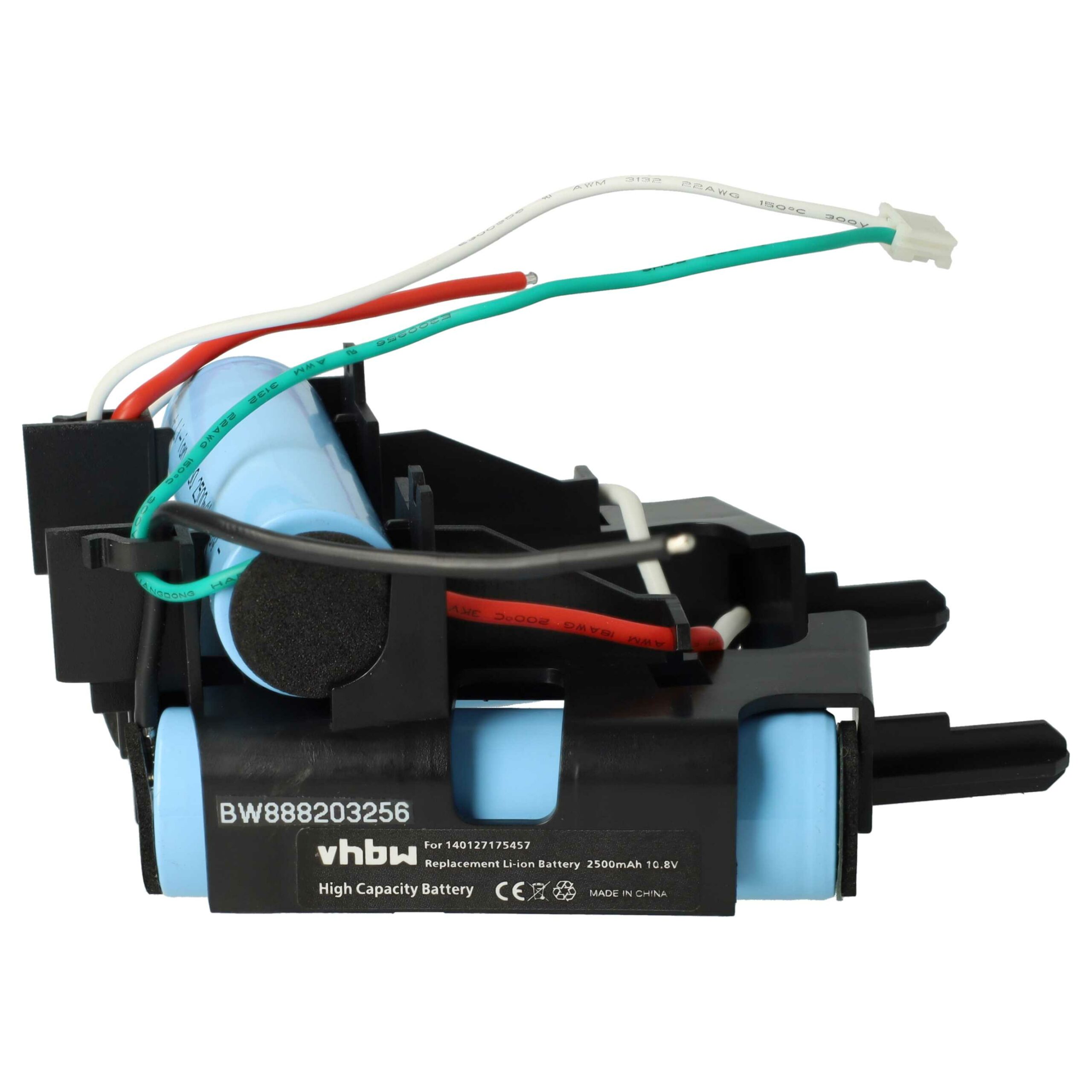 Bateria vhbw 2500mAh 10.8V Li-Ion para Electrolux e AEG (140127175457) - Image 2