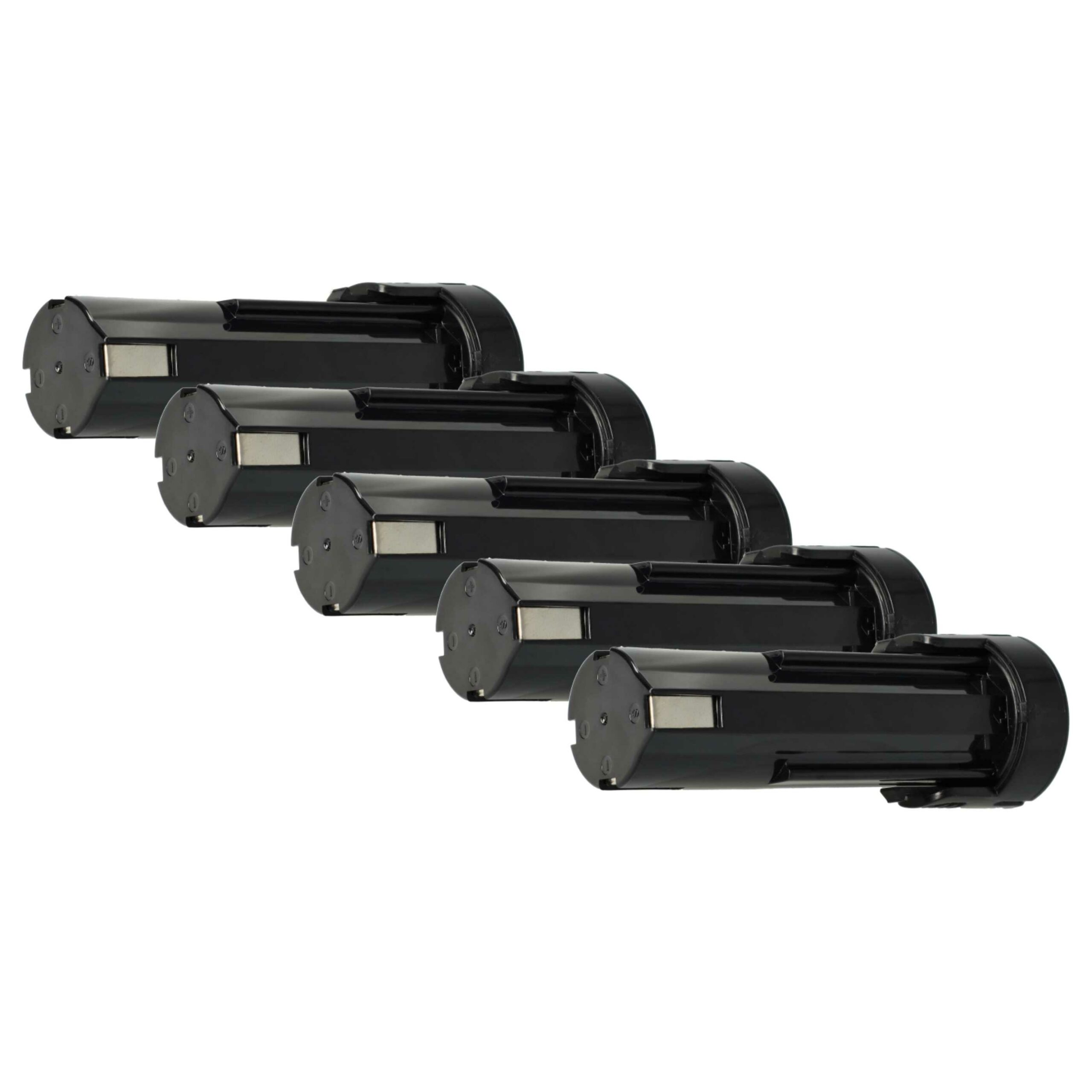 5x Bateria vhbw para Panasonic 6538, 6545, 6540, 6539 - 3300 mAh, 2.4 V, NiMH