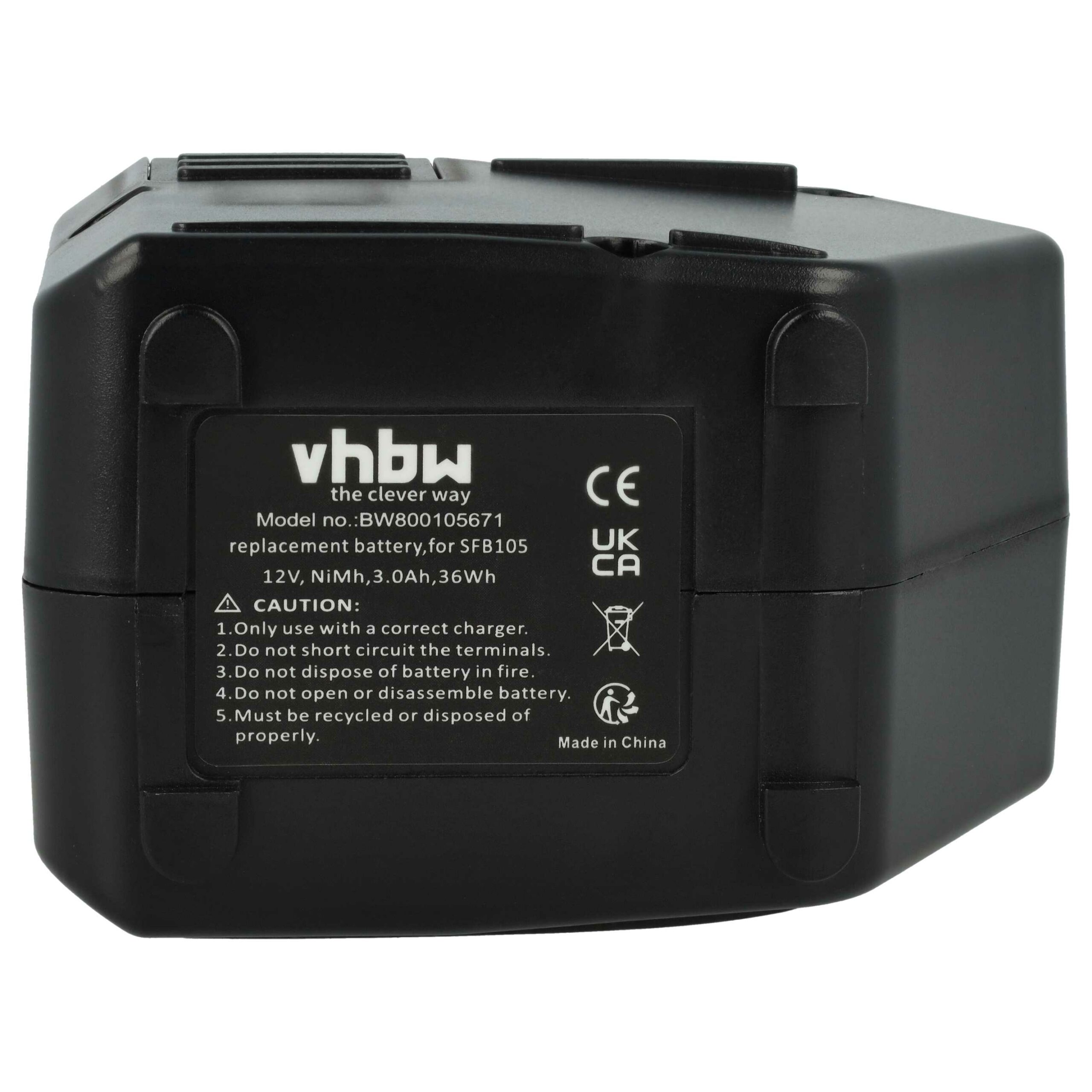 Bateria vhbw para Hilti SFB105, SBP12 - 12 V, 3000 mAh, NiMH - Image 3