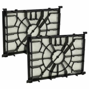 2x Filtro Motor de Substituição vhbw para Aspiradores Bosch Siemens 577227, 577117, 574727 - 11,2 x 16 cm