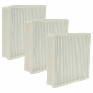 3x Filtro de Reposição para Aspirador Samsung DJ63-00672A, DJ63-00672D, DJ63-00672B - vhbw