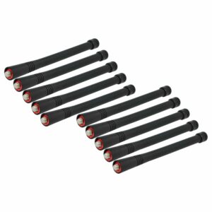 10x Antena substitui Motorola NAE6522AR, PMAE4003A - 15,5 cm