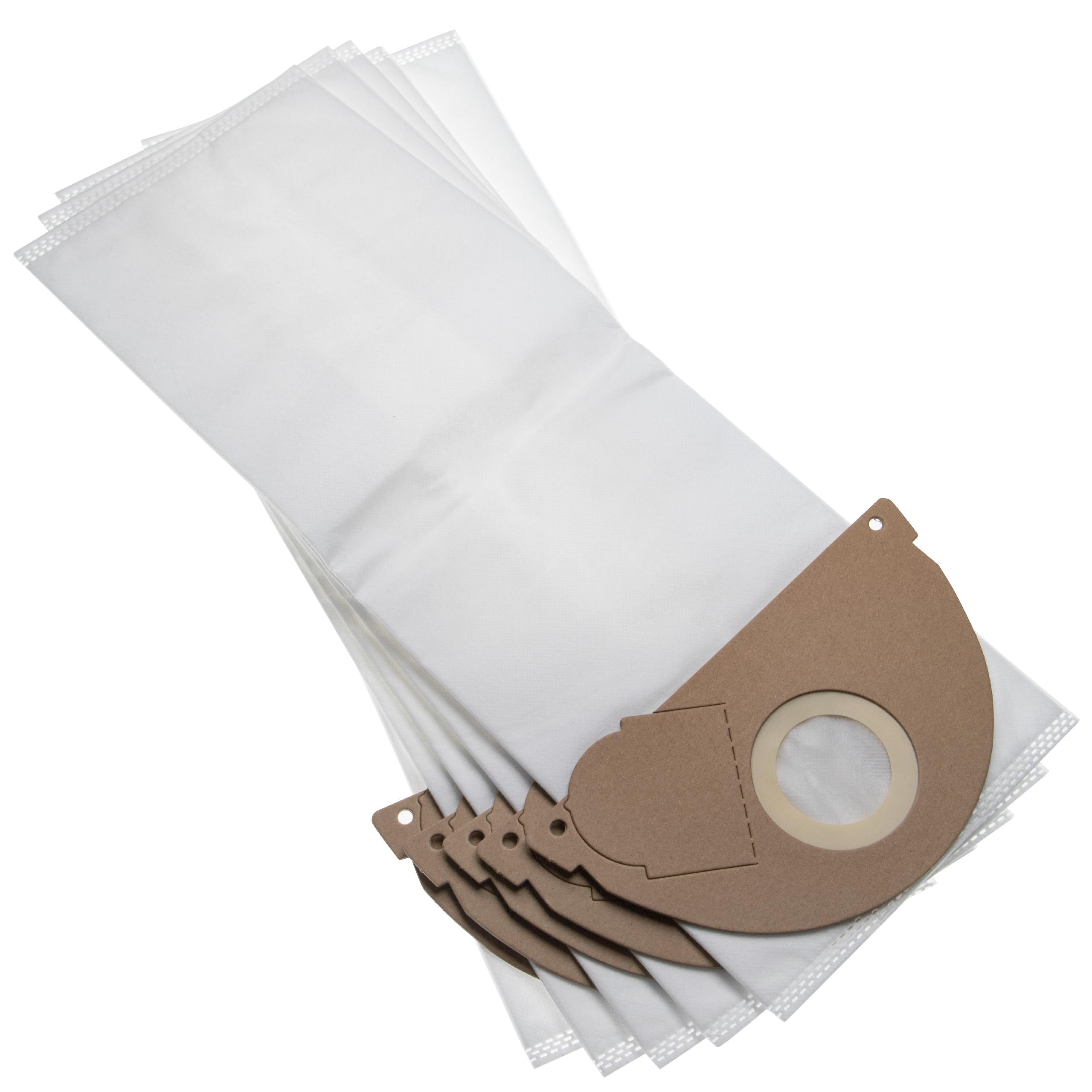 5x Sacos para Aspirador compatíveis com Kärcher 69041670, 6.904-167.0 - microfleece vhbw